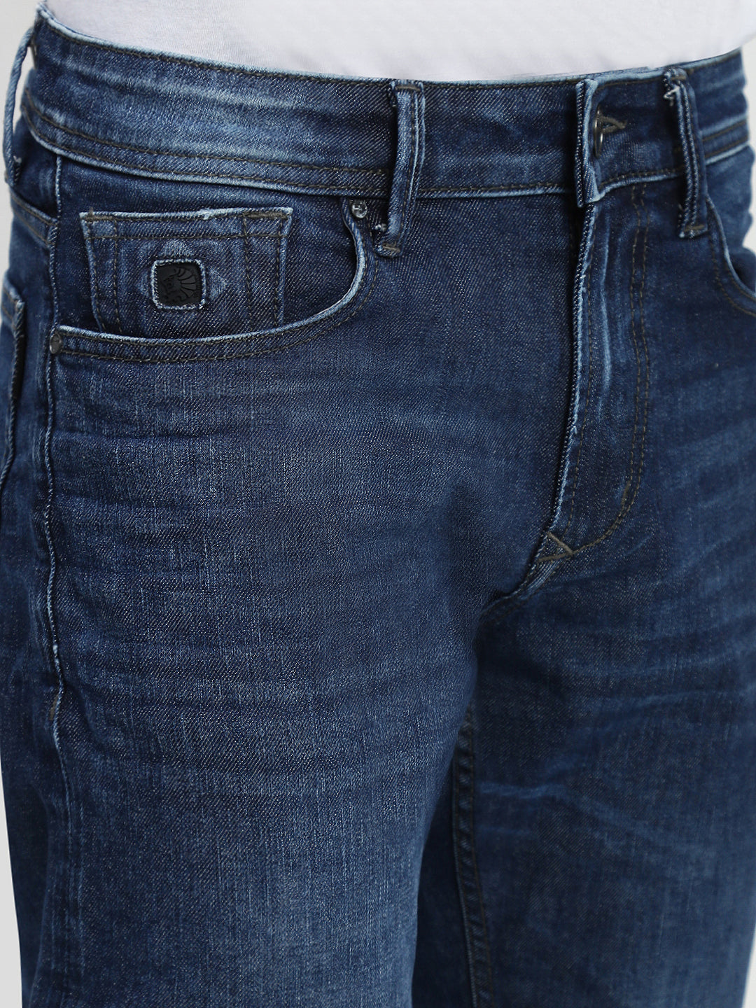 Blue Slim Fit Stretchable Jeans