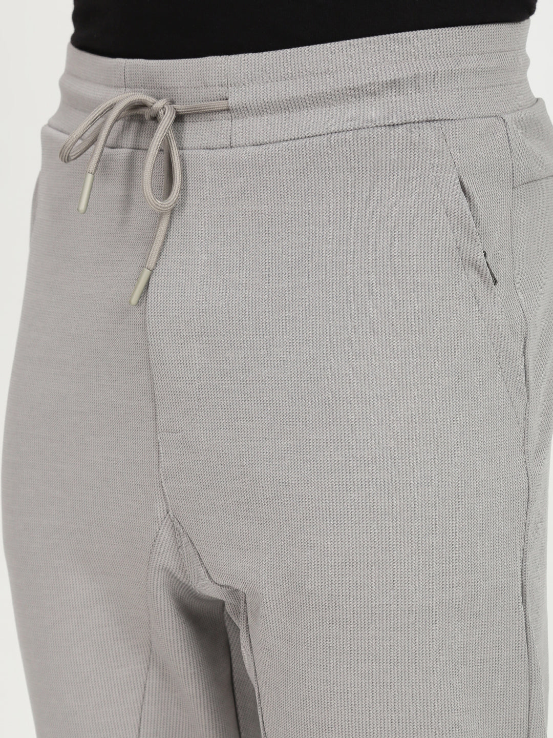 Grey  Relax Fit Cross Pocket Lower