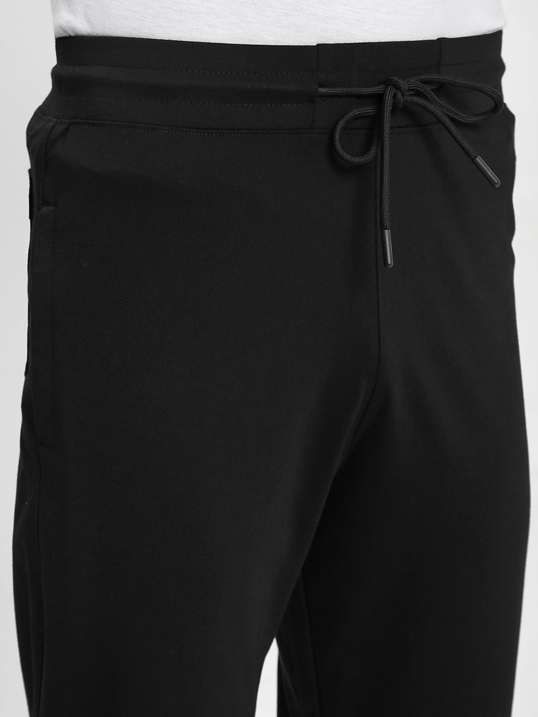 Black Cross Pocket Regular Fit Lower