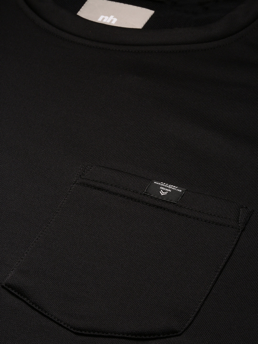 Black Cotton Polyster Looper Men's Lower