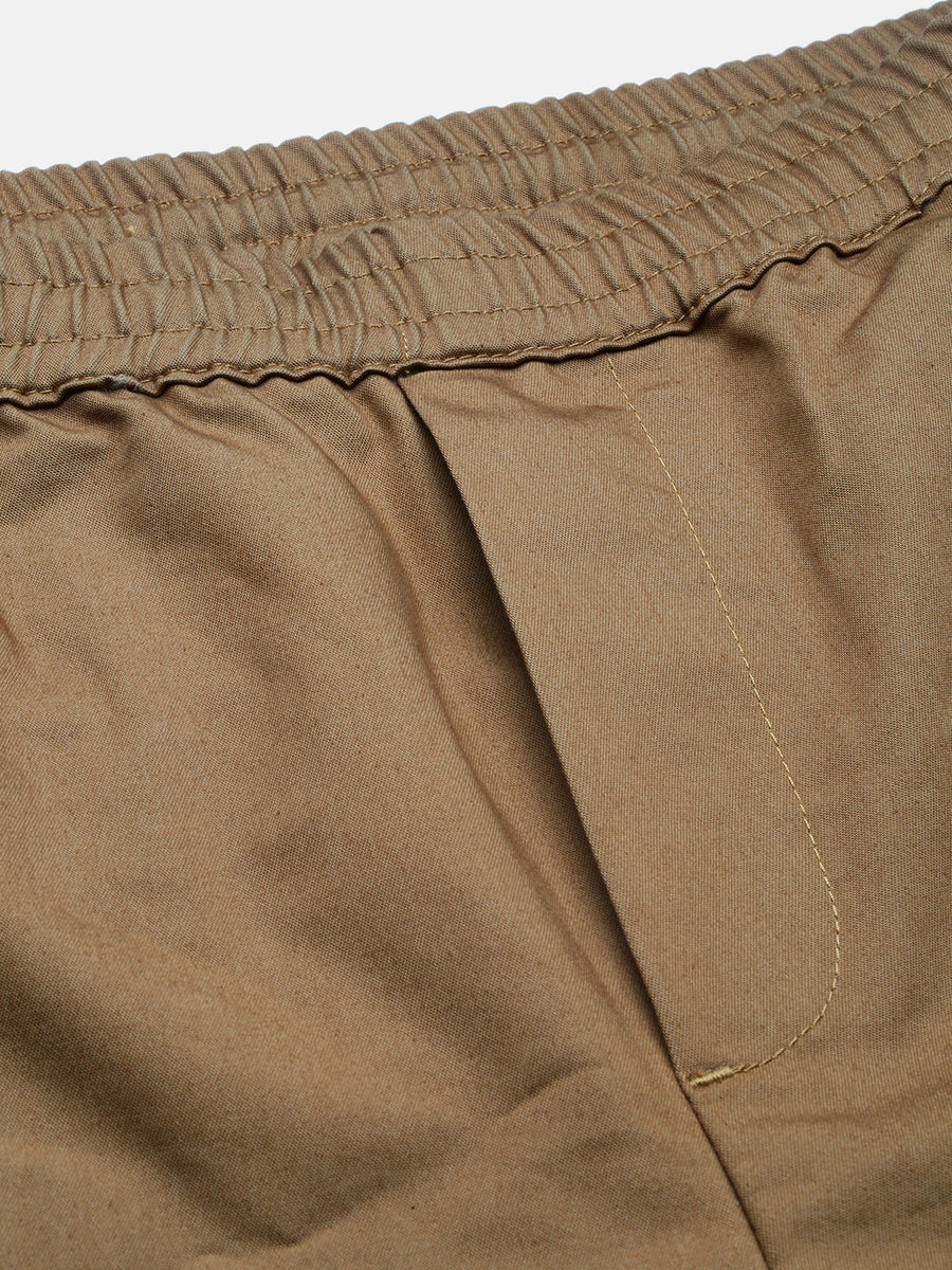 Khakhi Slim Fit Men’s Cotton Pants