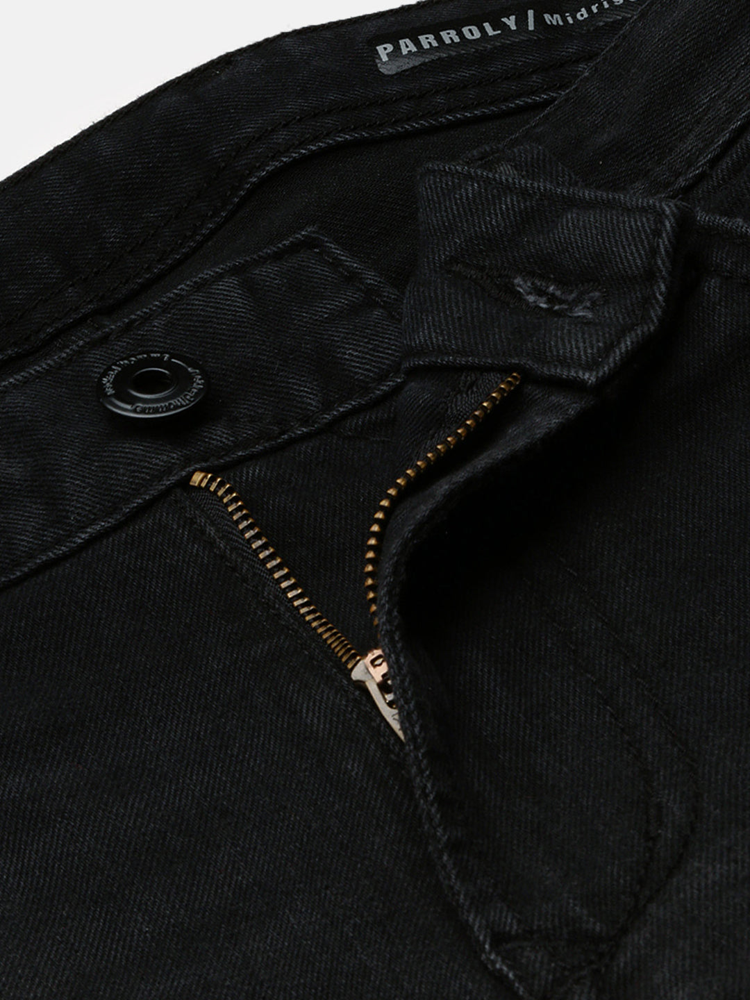 Black Row Wash bootcut Jeans