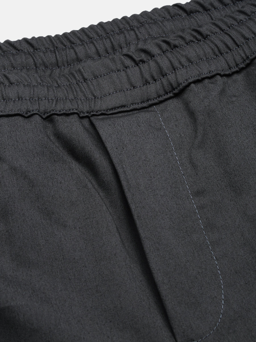 Gray Slim Fit Men’s Cotton Pants
