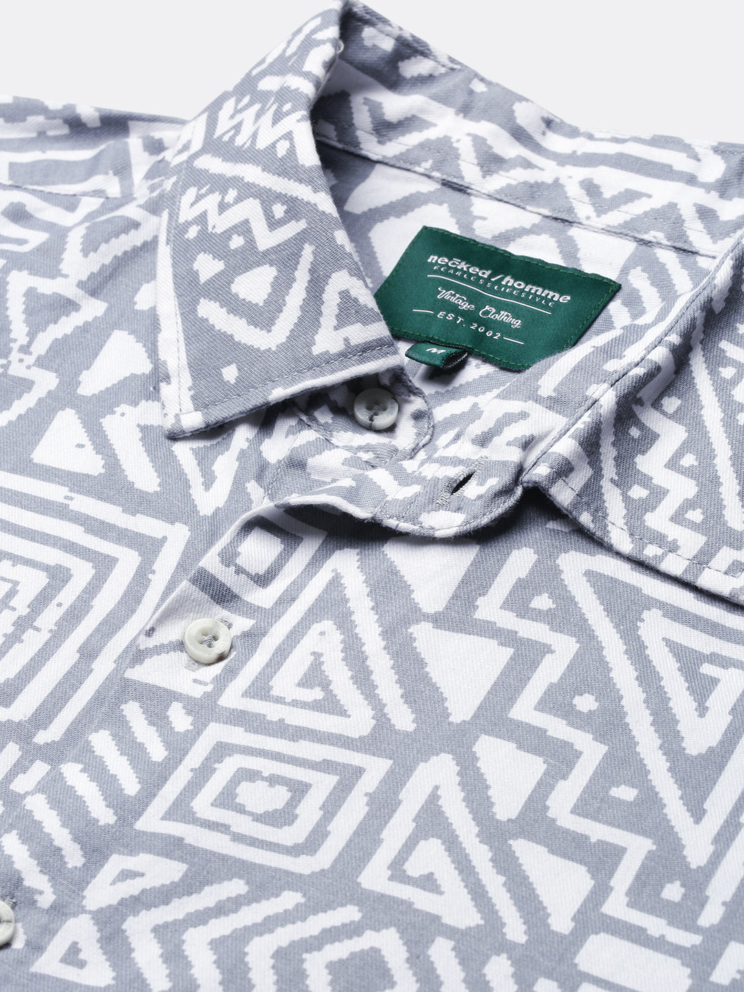 Printed Full Sleeve Shirt Without Pocket