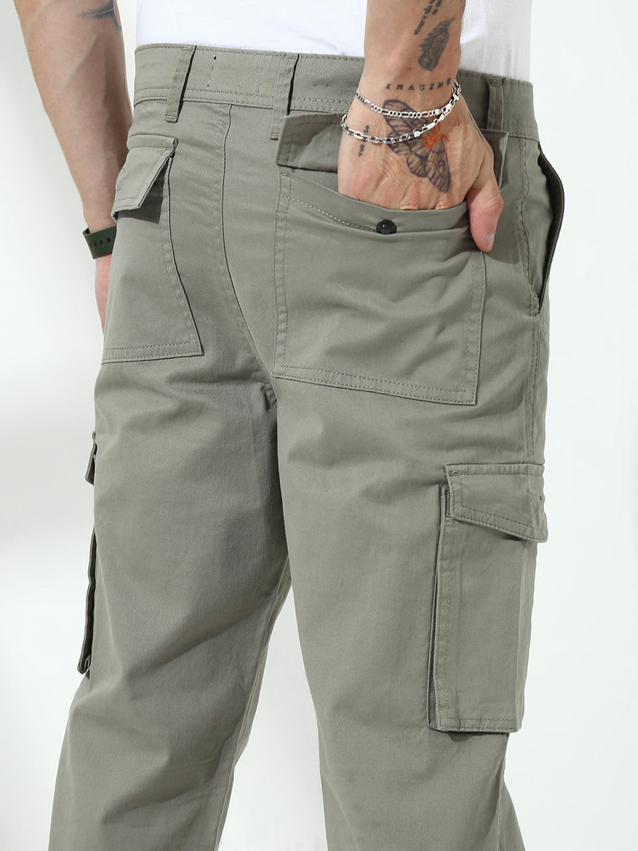 Stone 7 Pocket Regular Fit Cargo Paint
