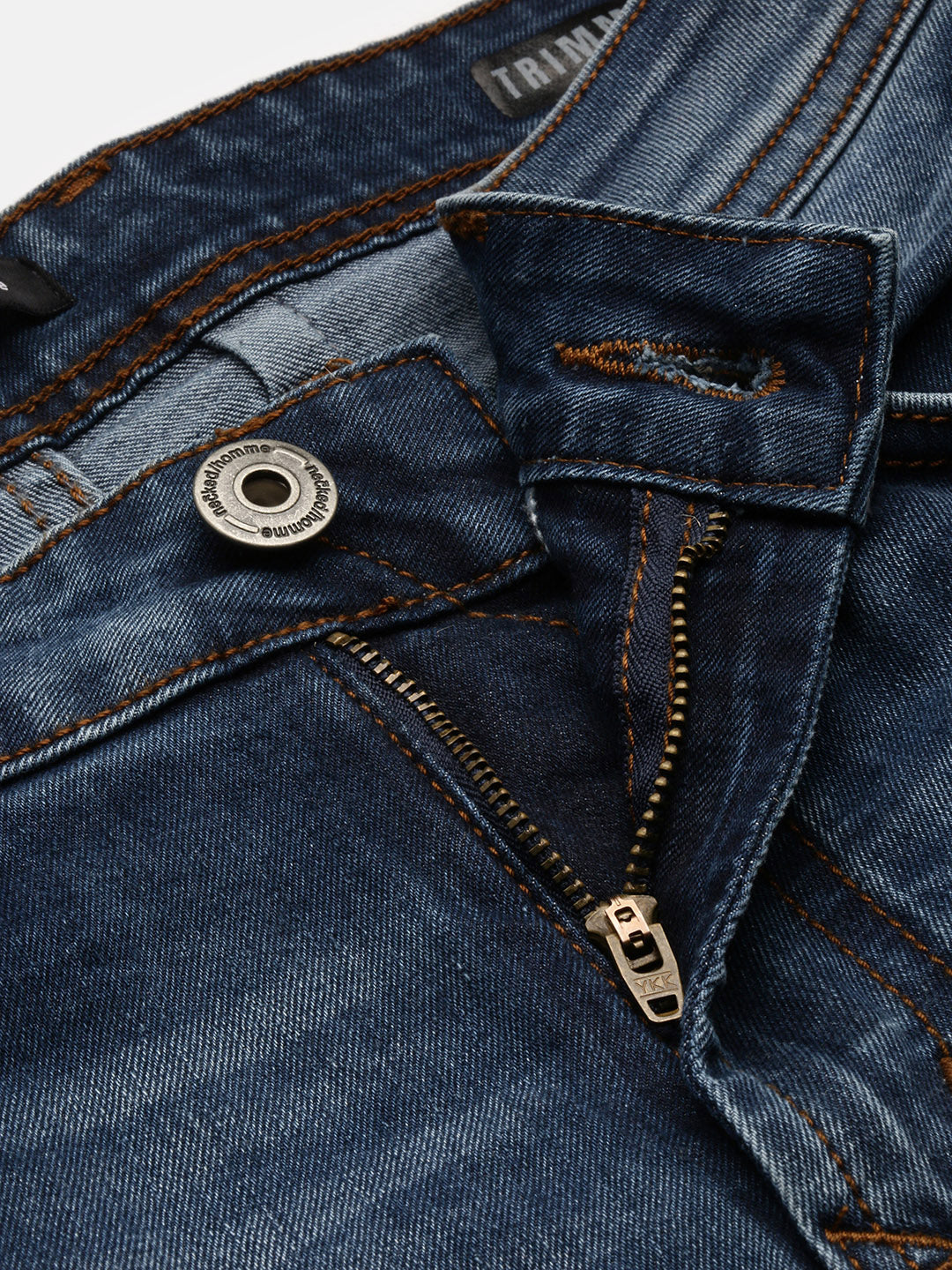 Vintage Mild Blue Slim Fit Stretchable Jeans