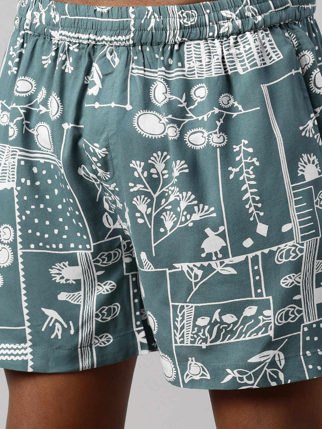 Printed Regular Fit Co-Ords For Men’s