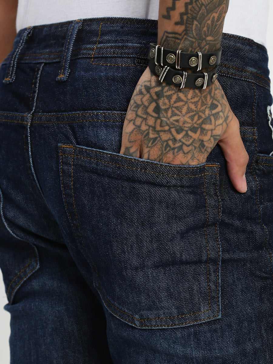 Raw Blue Slim Straight Fit Selvedge Jeans
