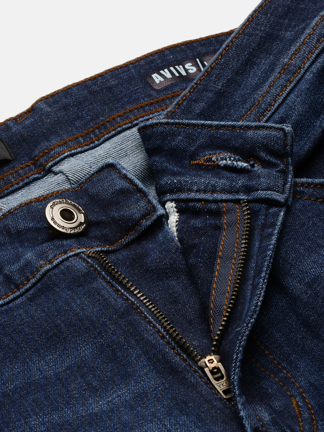 vintage blue low rise skinny straight jeans