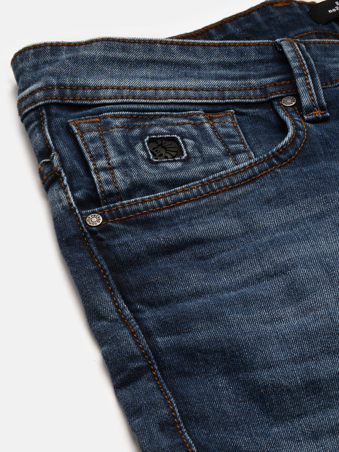 Vintage Mild Blue Slim Fit Stretchable Jeans