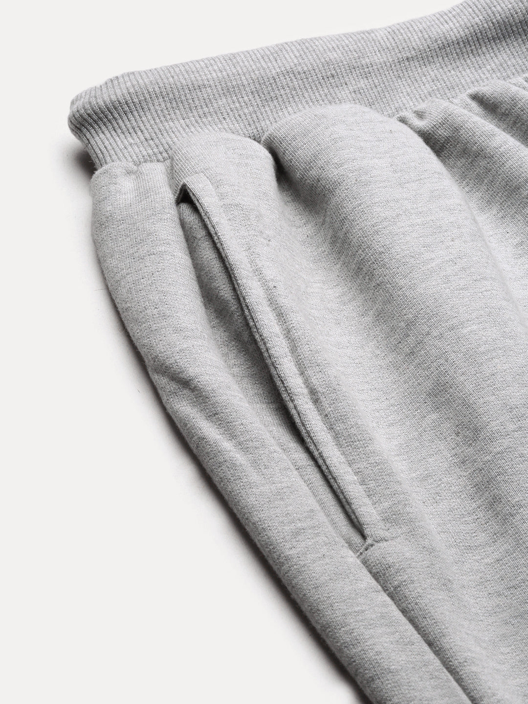Light Gray Cotton Oversize Lower