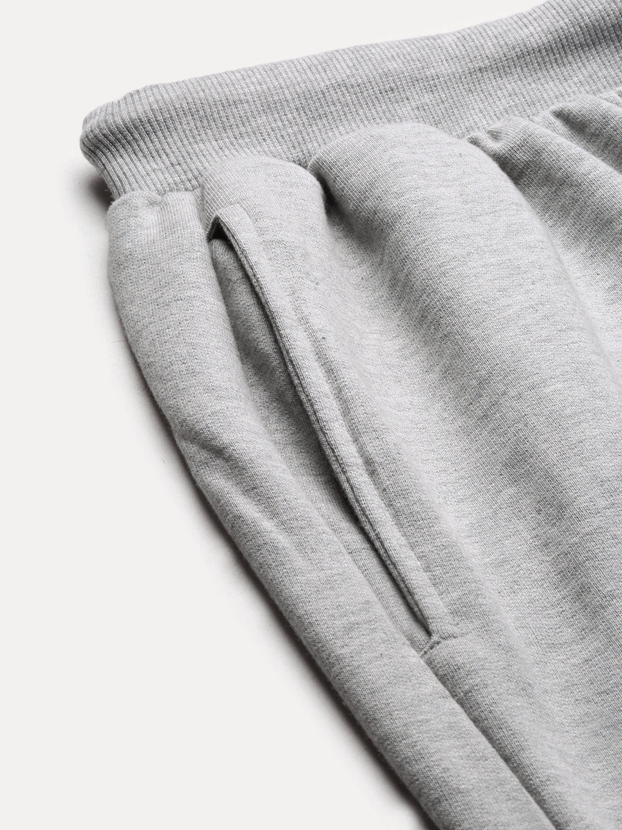 Light Gray Cotton Oversize Lower
