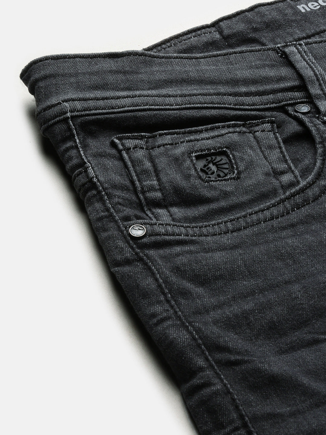 Dark Vintage Gray Skinny Stretchable Jeans