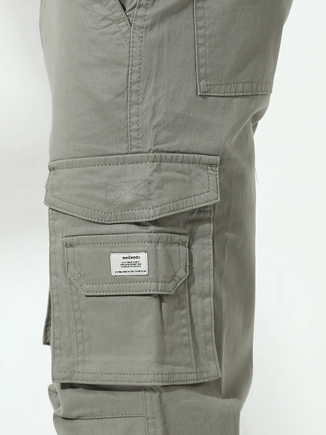 Stone 7 Pocket Regular Fit Cargo Paint
