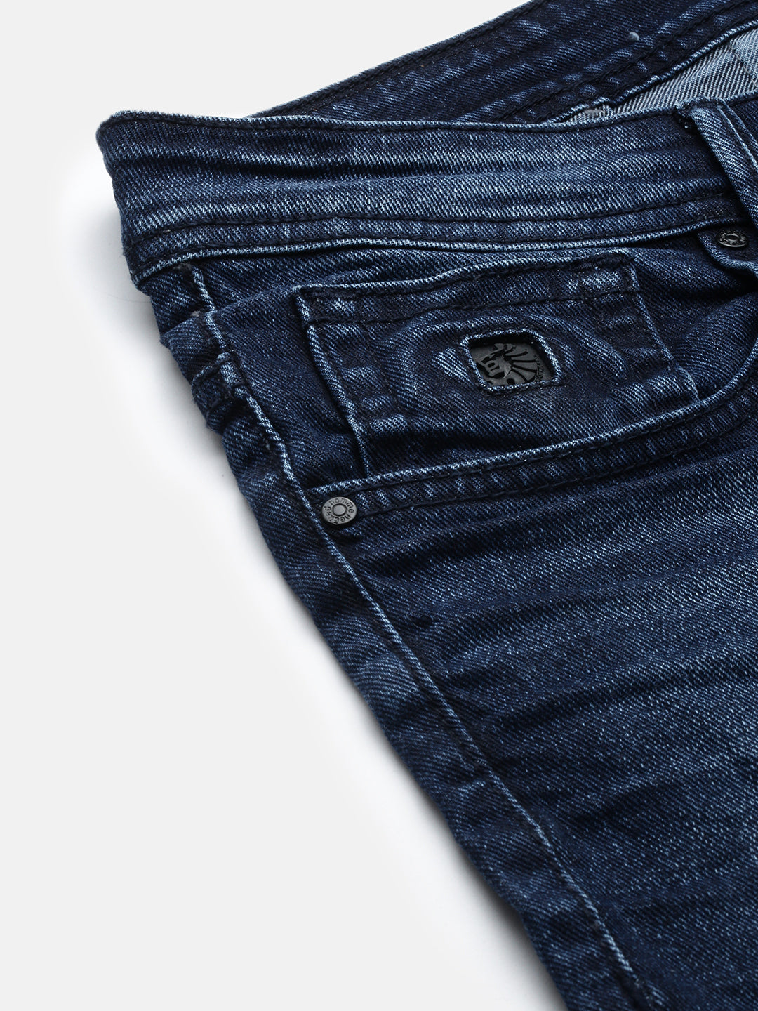 Vintage Blue Straight Stretchable Jeans