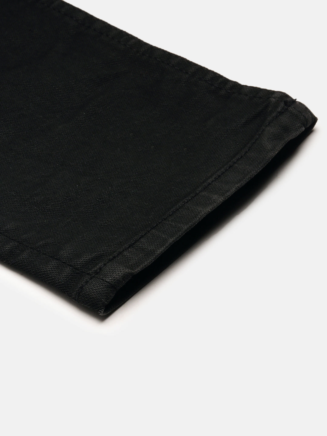 Black Raw Wash Slim Fit Jeans