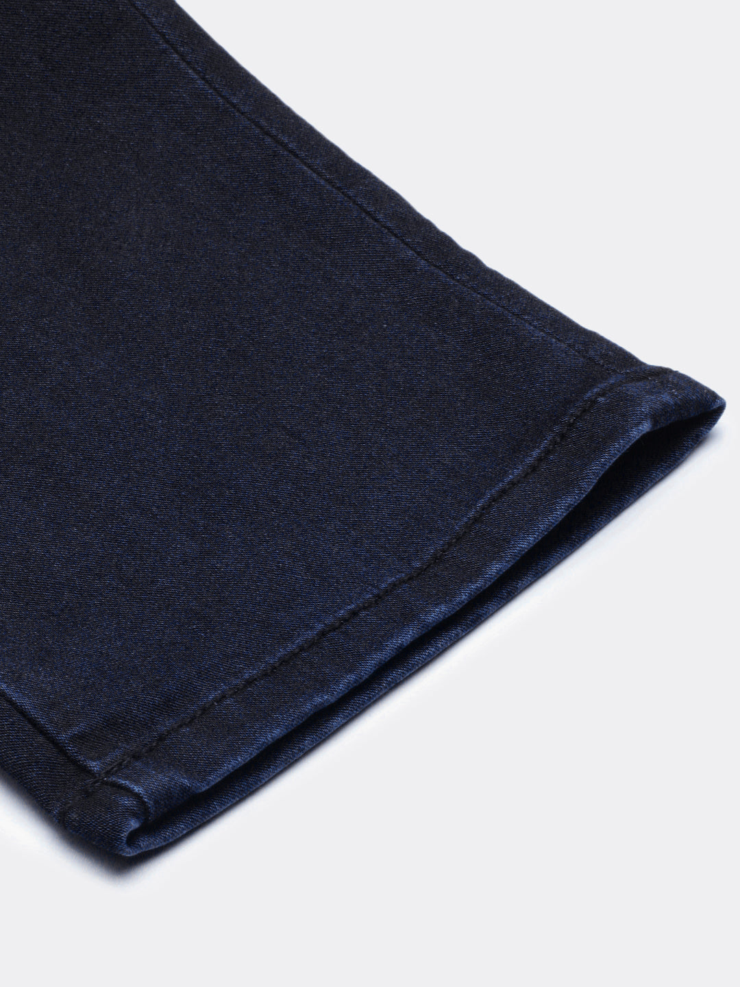 Dark Blue Slim Fit Cross Pocket Joggers