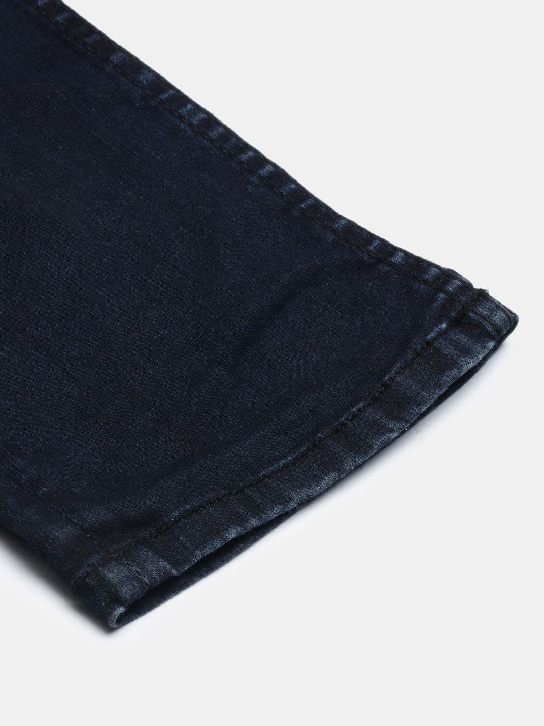 Dark Vintage Blue Straight Stretchable Jeans