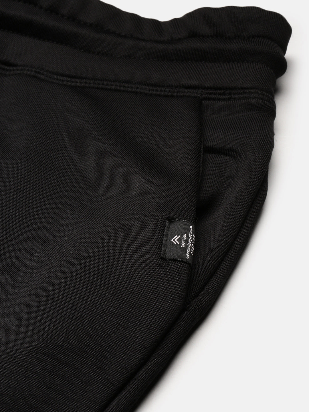 Black Cotton Polyster Looper Men's Lower