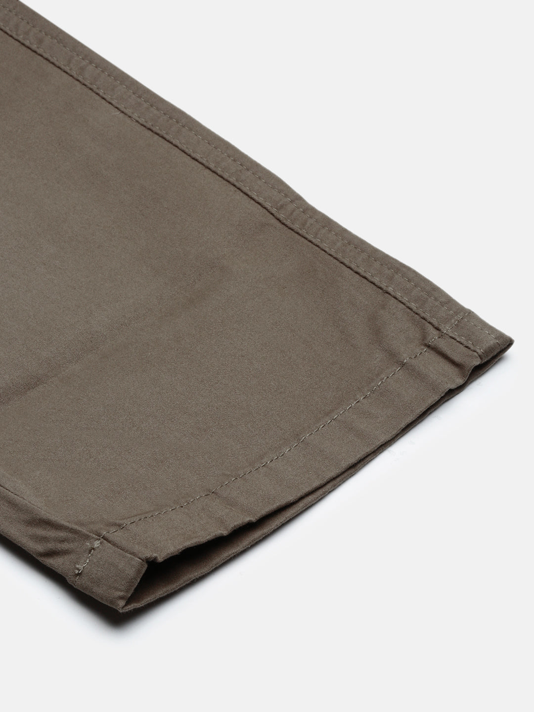 Tan Slim Fit Men’s Cotton Pants