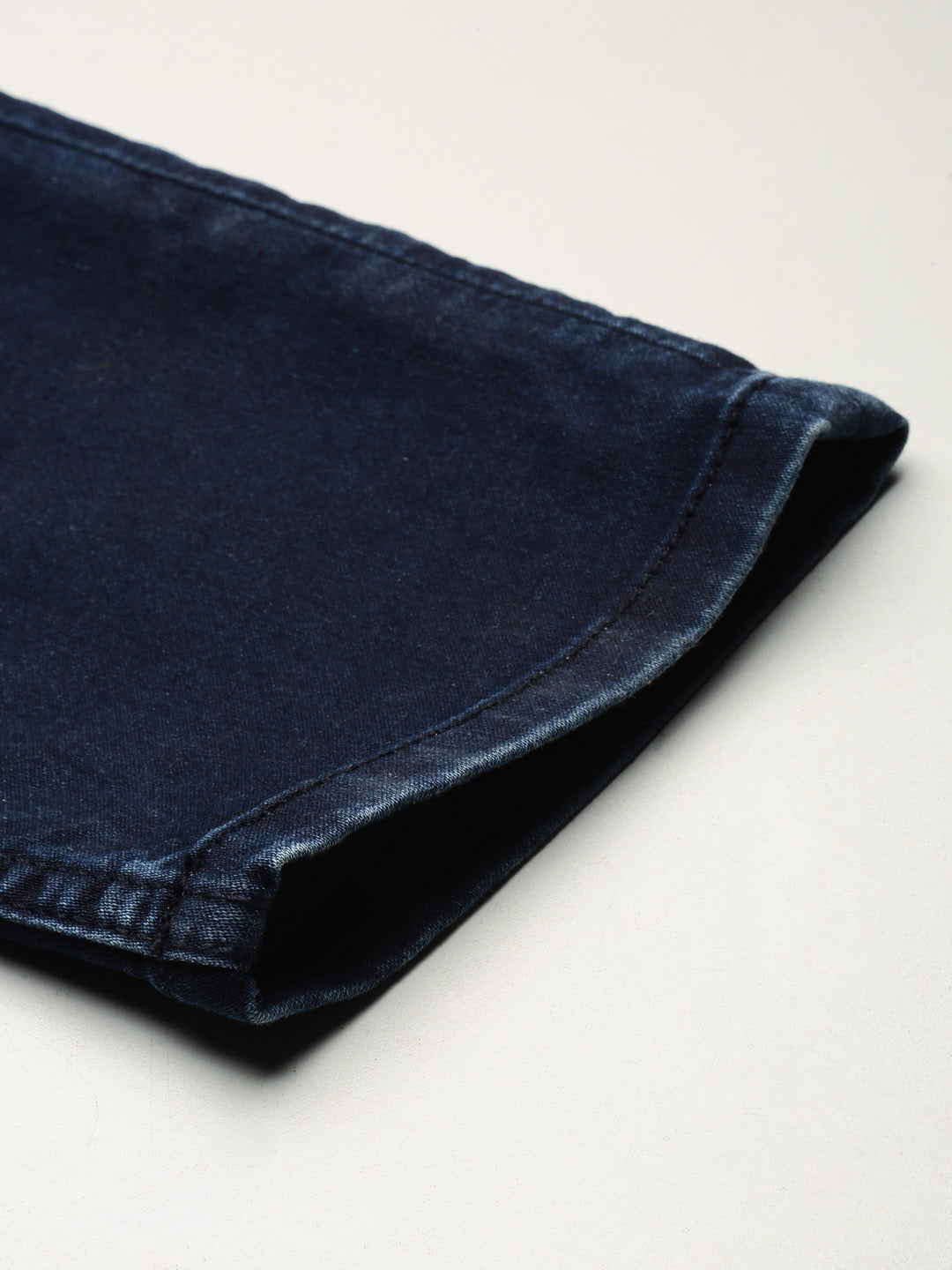 Blue Dark Vintage Slim Fit Stretchable Jeans